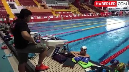 Mersinli Yüzücü Tuncer Berk Ertürk, 2024 Yaz Olimpiyatları'na Kota Almayı Hedefliyor