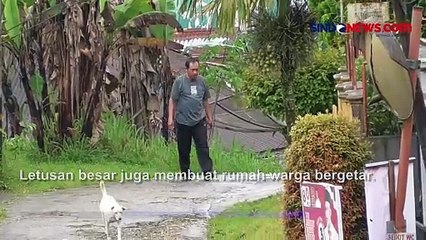 Suara Dentuman Erupsi Gunung Marapi Buat Panik Warga