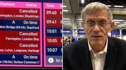New Year’s Eve travel chaos as hundreds of trains cancelled and passengers warned not to travel