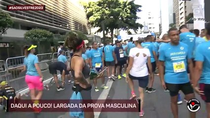 Participantes da São Silvestre curtem a prova e fazem homenagens