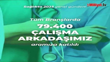 Bakan Koca paylaştı! İşte 2023 yılının sağlık verileri