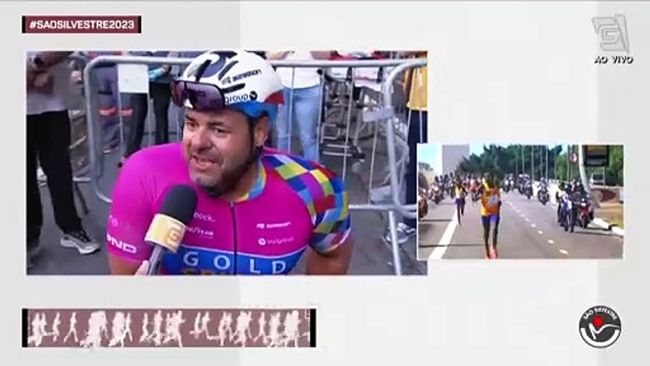 Fernando Aranha fica surpreso com vitória entre os cadeirantes da São Silvestre