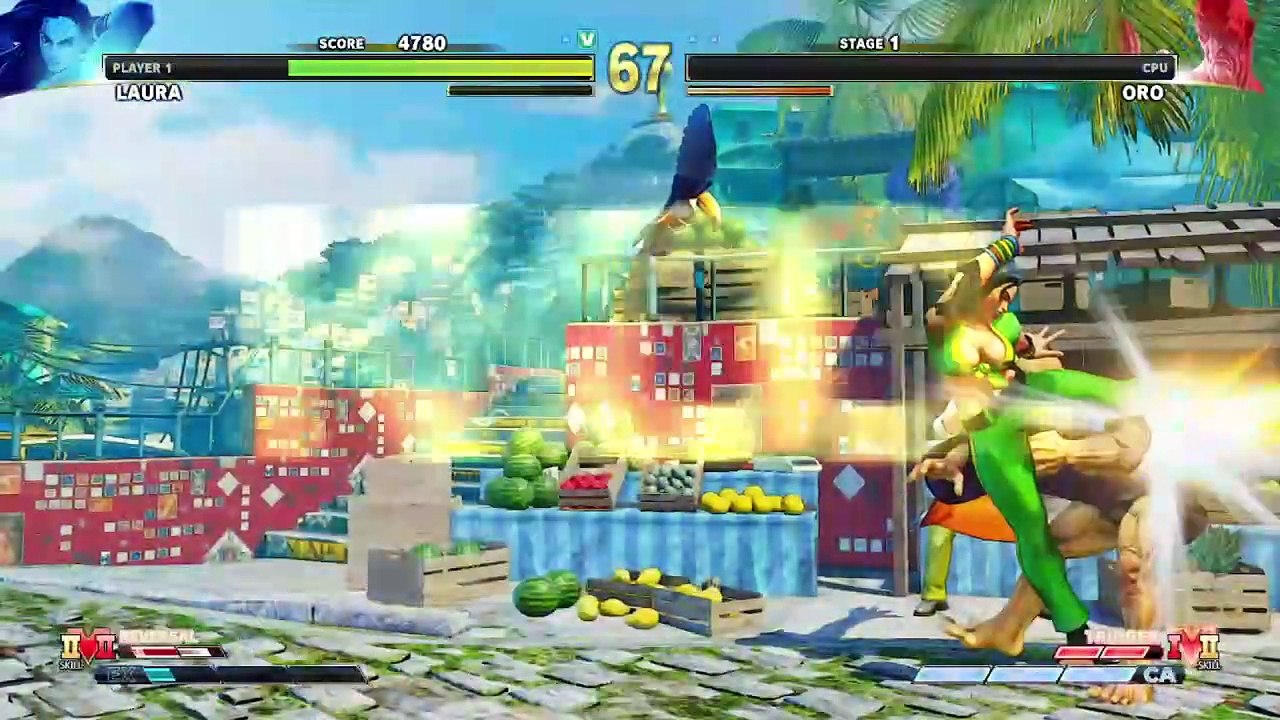 Street Fighter V Story & Arcade {SF3-SF5} - Laura Matsuda (Eng. Ver)