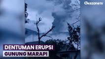 Erupsi Gunung Marapi Kembali Terjadi, Suara Dentuman Buat Panik Warga