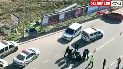 Şanlıurfa'da Polis Takibi Sonucu Kaçan Otomobil Yakalandı