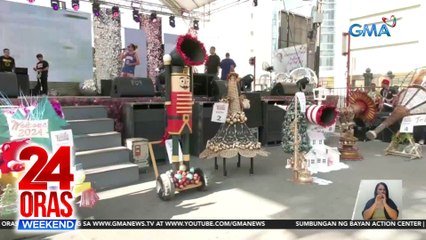 Mga higanteng torotot, bida sa pagsalubong sa bagong taon sa Davao City | 24 Oras Weekend