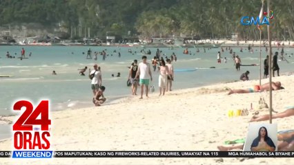 Mga enggrandeng fireworks display, inaabangan sa Boracay | 24 Oras Weekend