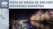 Milhares de turistas movimentam a orla de Copacabana, no Rio de Janeiro