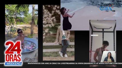Kapuso stars, ipinasilip ang kanilang holiday vacation | 24 Oras Weekend