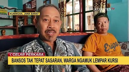 Скачать видео: Bansos Beras dan BLT PKH Tak Tepat Sasaran, Warga Ngamuk Hingga Lempar Kursi