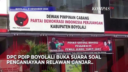PDIP Boyolali Buka Suara soal Relawan Ganjar Dianiaya Oknum TNI