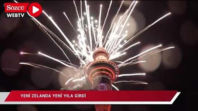 Yeni Zelanda yeni yıla girdi