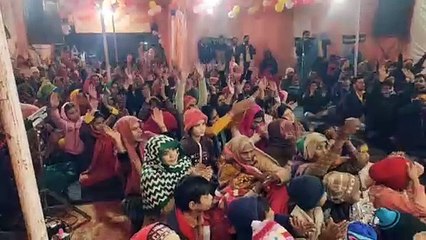 लाडला खाटू वाले का...भजन पर थिरके श्रद्धालु, देखे वीडियो