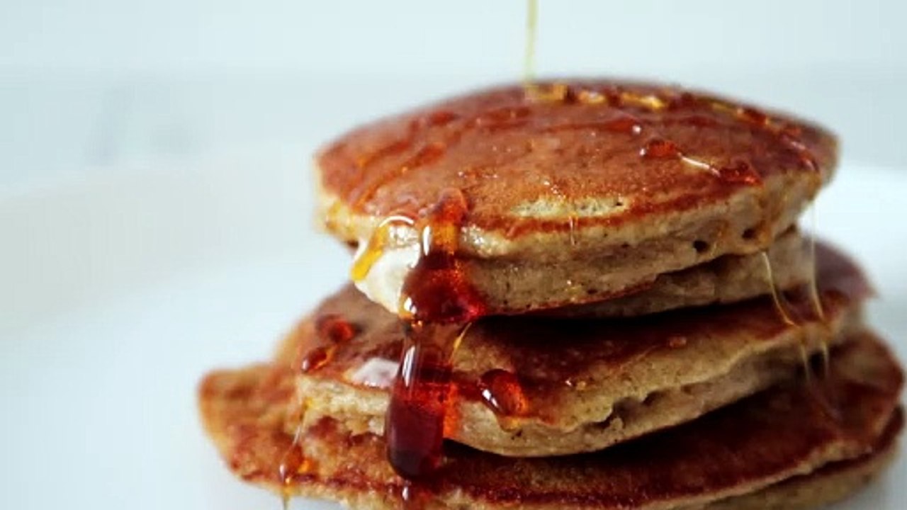 OATMEAL PANCAKES without banana _ Easy Healthy Pancake Recipe video