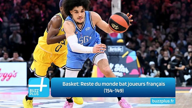 Basket: Reste du monde bat joueurs français (154-149)