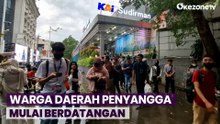 Gunakan KRL Commuter Line, Warga Daerah Penyangga Mulai Berdatangan ke Lokasi Car Free Night