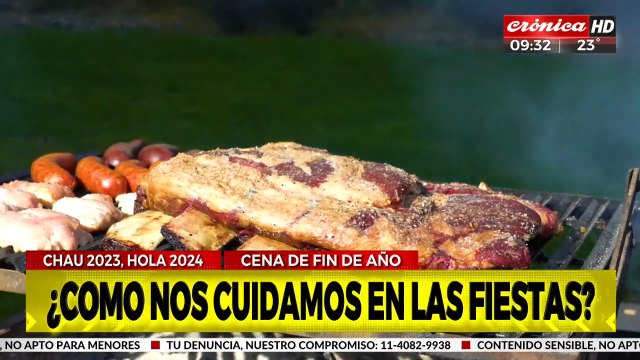 Fin de año: consejos y tips para cuidarse con las comidas en las fiestas