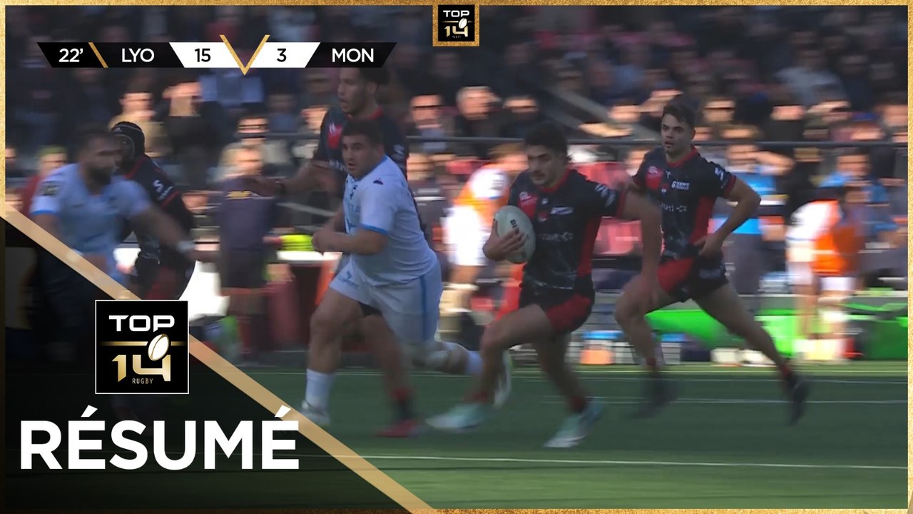 TOP 14 Saison 2023-2024 J11 - Résumé LOU Rugby - Montpellier Hérault Rugby