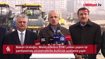 Deprem konutlarının yolları hazır: 'Çalışmalarımız hızla devam ediyor'