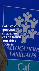 CAF : voici ce que vous risquez en cas de fraude aux aides sociales