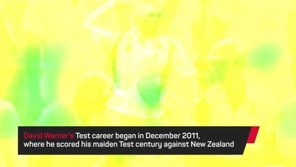 David Warner: A turbulent Test Career