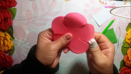 How to make paper Roses