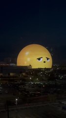 Se réveiller devant la Sphère à Las Vegas  #shorts