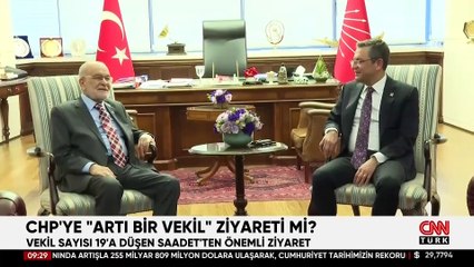 Vekil sayısı 19'a düşen Saadet'ten CHP'ye önemli ziyaret