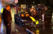 £300k Ferrari in New Year's Day crash