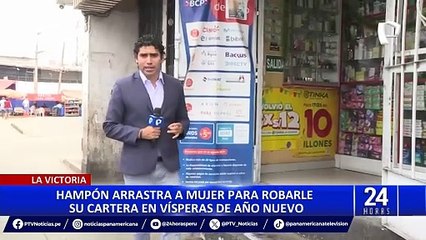 La Victoria: mujer que fue arrastrada por ladrón no presentó denuncia por inacción de las autoridades