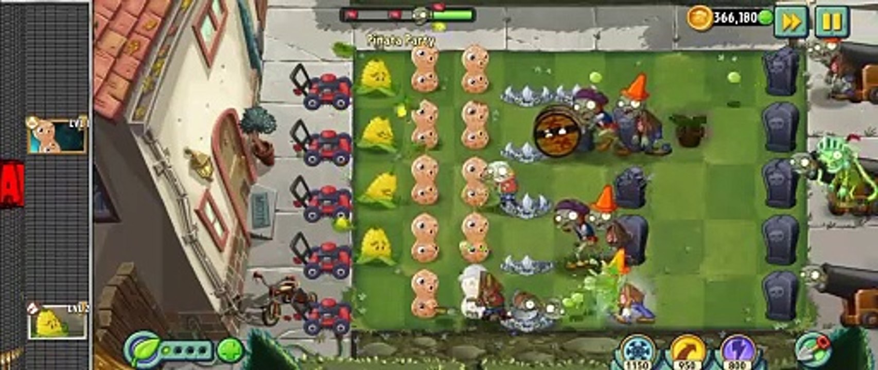 Plants vs Zombies 2 in Pinata party event (3 january'24)