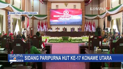 Isi Pembahasan di Sidang Paripurna HUT Ke-17 Konawe Utara