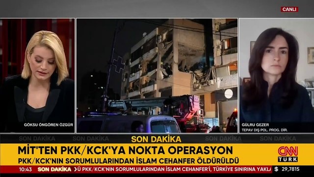 Son dakika... MİT'ten Süleymaniye'de nokta operasyon Sözde sorumlu terörist etkisiz