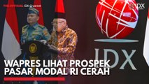 Wapres Lihat Prospek Pasar Modal RI Cerah