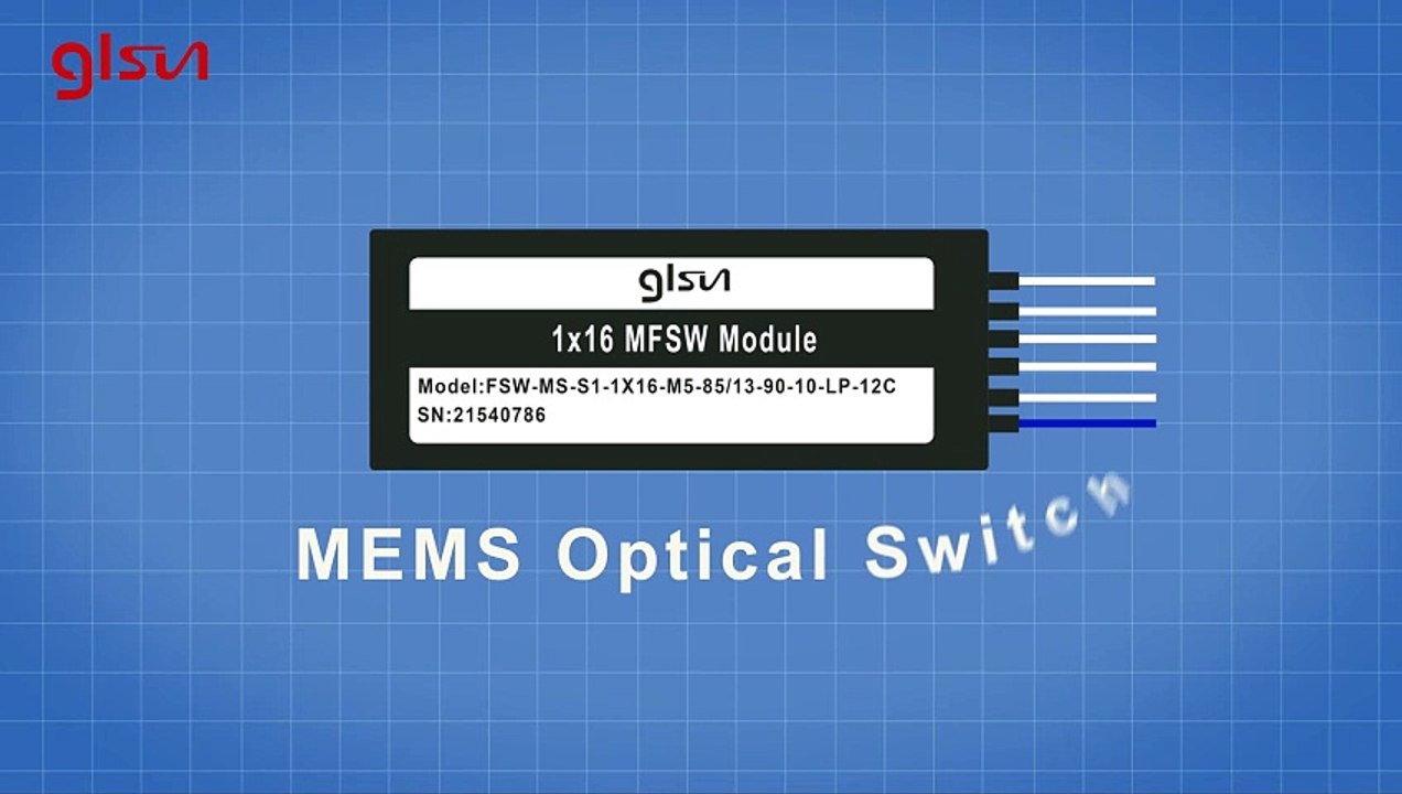 MEMS Optical Switch 1xN,MxN,Matrix,Multicast Fiber Switches video