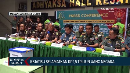 Download Video: Kejaksaan Tinggi Sumatera Utara Amankan Keuangan Negara Sebesar Rp 1,5 Triliun