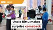 Uncle Kittu makes surprise comeback, thrilled to serve school once more