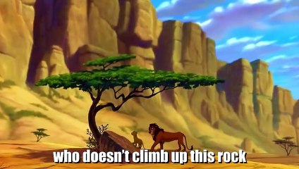 The lion King (1994) explained by an idiot