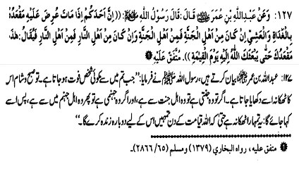 JANATI AND JAHANAMI KO GRAVE MAIN KIA DIKHAYA JATA HAI? (127)