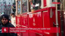 Taksim'de yeni yıla saatler kala hareketlilik başladı! Emniyet'ten geniş güvenlik önlemi