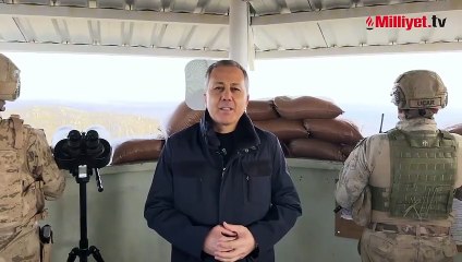 Bakan Yerlikaya'dan jandarma üs bölgesinden yeni yıl mesajı