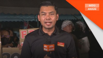 Piket ‘kepung demi palestin’ kemuka empat tuntutan terhadap AS, Israel
