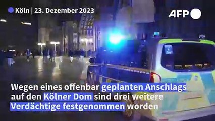 Geplanter Anschlag auf Kölner Dom: drei Festnahmen