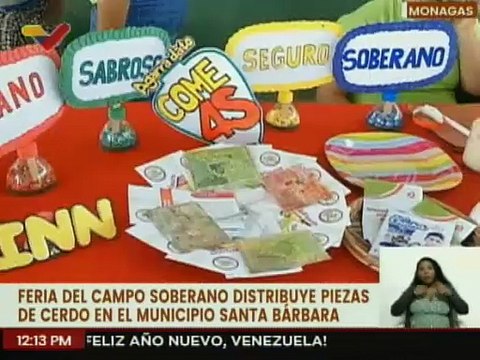 Ciudadanos del edo. Monagas fueron favorecidos con la Feria del Campo Soberano