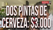 ¿Cuáles son los precios para comer afuera en Pinamar?