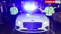 İstanbul'da ele geçirilen lüks otomobiller yılbaşında görevde