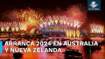 Así fueron las celebraciones de Año Nuevo en Auckland, primera ciudad en recibir el 2024