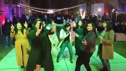 Celebration to welcome 2024, every 'people' looked happy