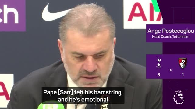 Postecoglou worried by Spurs double injury blow