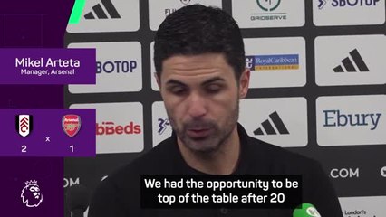 Arteta upset after 'painful and sad day'